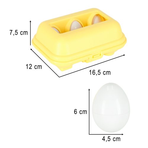 Matching eggs puzzle blocks 6pcs