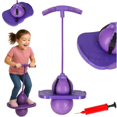 Gyerek pogo stick lila