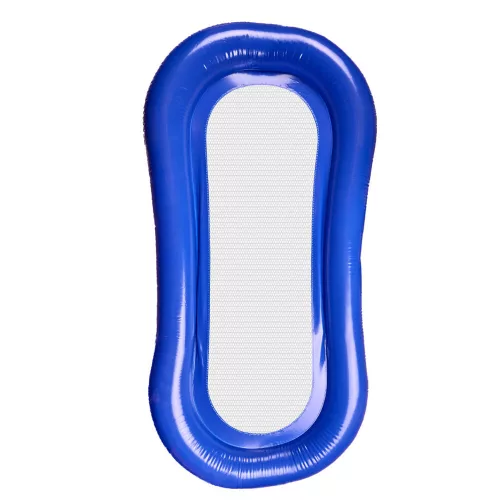 Inflatable Beach Mattress Hammock Water Lounger Chair Pool Blue