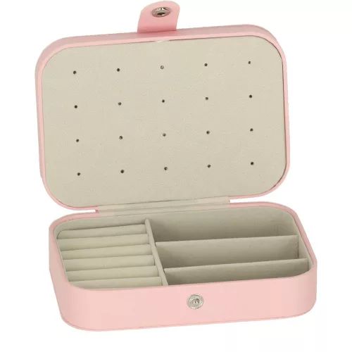 Casket jewelry box organizer pink