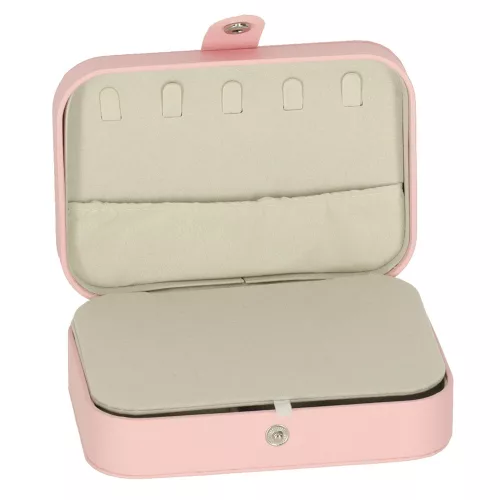 Casket jewelry box organizer pink