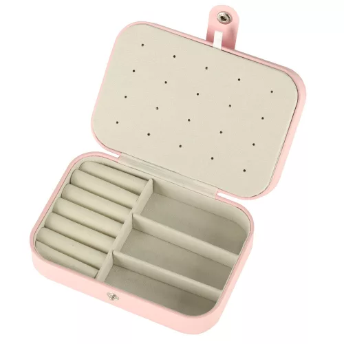 Casket jewelry box organizer pink