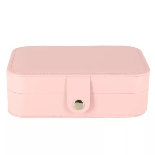 Casket jewelry box organizer pink