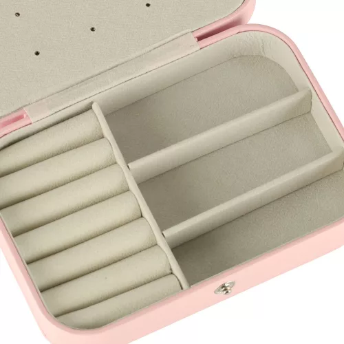 Casket jewelry box organizer pink