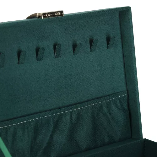 Jewelry box organizer green