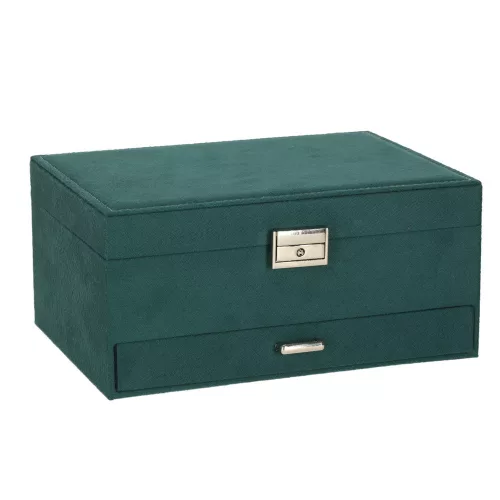 Jewelry box organizer green