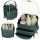 Casket cosmetic organizer cabinet green