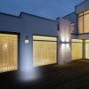 Napelemes mozgás- és alkonykapcsolós lámpa 120 LED-del