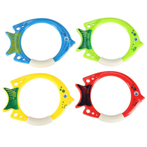 27-piece diving fishing play set in the pool