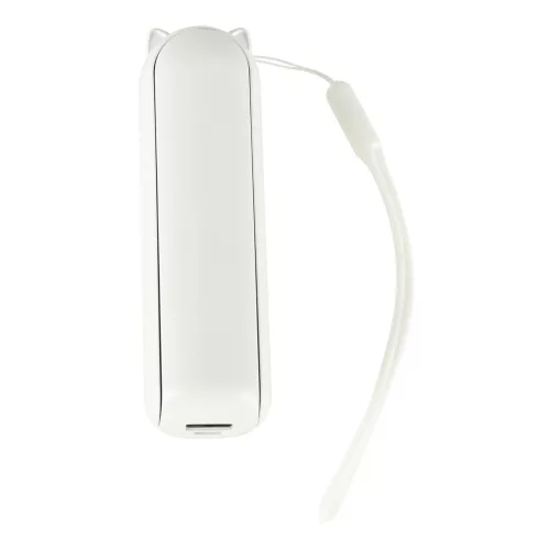 Desktop fan mini handheld folding fan portable USB white