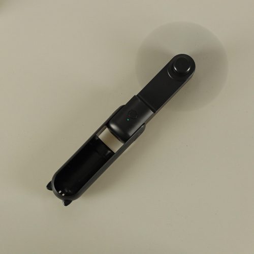 Desk Fan Mini Handheld Folding Fan Portable USB Black