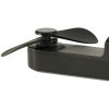 Asztali ventilátor Mini kézi összecsukható ventilátor hordozható USB fekete