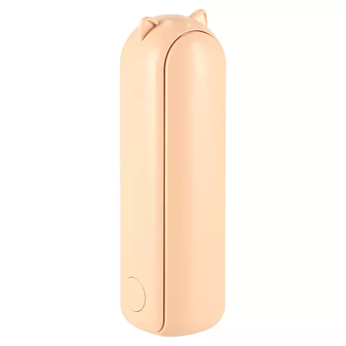 Desk Fan Mini Handheld Folding Fan Portable USB Pink