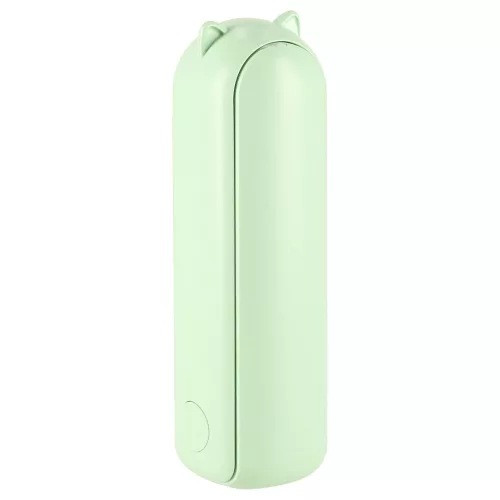 Desk fan mini hand folding fan portable USB green