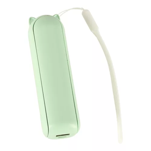 Desk fan mini hand folding fan portable USB green