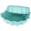 Homokozós zárt medence Shell Twins dupla 2" 1160x87,5x19,5cm menta színű