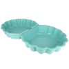 Homokozós zárt medence Shell Twins dupla 2" 1160x87,5x19,5cm menta színű