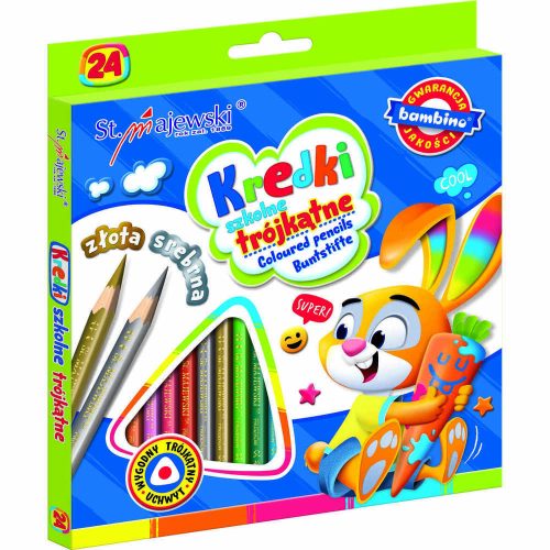 BAMBINO school triangle pencil in 24 colors