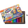 BAMBINO crayons in a metal box with a wooden frame