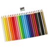 BAMBINO Wooden frame triangle pencil 24 colors + sharpener