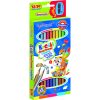 BAMBINO School triangle pencil double-sided 12/24 colors + sharpener
