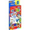 BAMBINO School triangle pencil double-sided 12/24 colors + sharpener