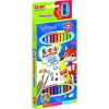 BAMBINO School triangle pencil double-sided 12/24 colors + sharpener
