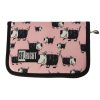 BAMBINO two-snap pen holder pink dogs
