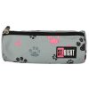 BAMBINO pencil case tuba paws gray