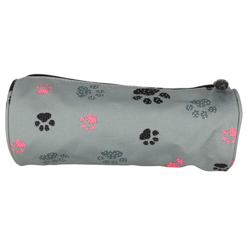 BAMBINO pencil case tuba paws gray