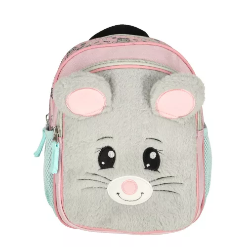 Kindergarten backpack 10.5 inch mouse blue-gray