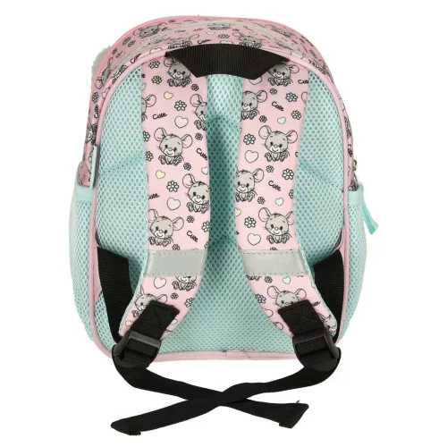 Kindergarten backpack 10.5 inch mouse blue-gray