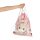 Children's shoe bag mouse pink