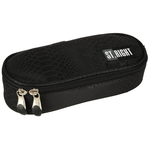 Padded pouch pen holder with strap Shiny Snake