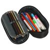Padded pouch pen holder with strap Shiny Snake