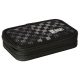 Double pencel case with accessories Chessboard Crush