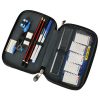 Double pencel case with accessories Chessboard Crush