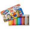 BAMBINO crayons in metal box, 24 tempera colors.