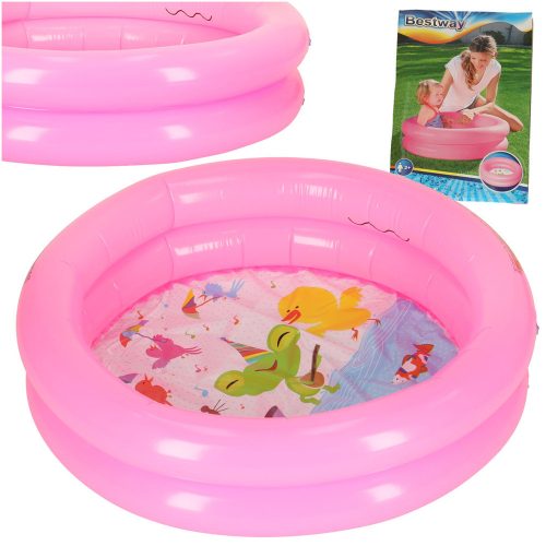 BESTWAY 51061 Gyermek pancsolómedence rózsaszín 61cm