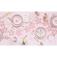 Banner sign for baby shower stars bright pink 290cm x 16.5cm