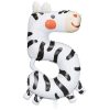 Foil birthday balloon "5" - Zebra 68x98 cm