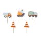Birthday candles Airplane 4.5-5cm 3 pcs.