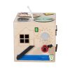 Wooden sensory cube 20.5cm