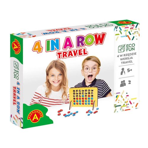 ALEXANDER 4 in a row party game travel version 5+